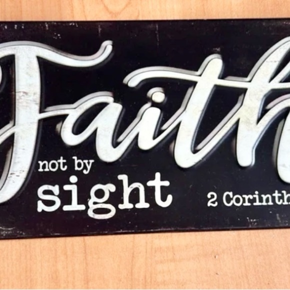 Pictures lot of 2 wall hangings Christian sayings decor - Picture 3 of 4